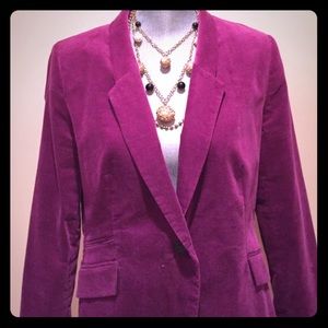 Velvet blazer